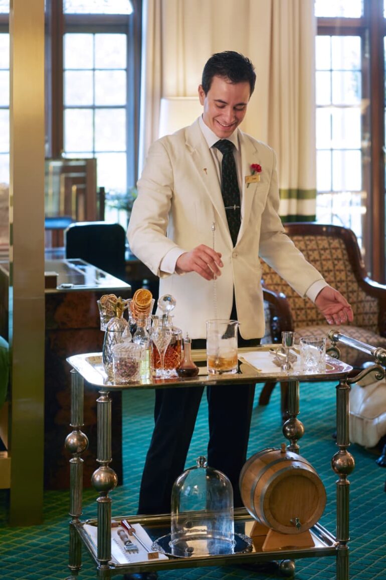 In Room Cocktail Service