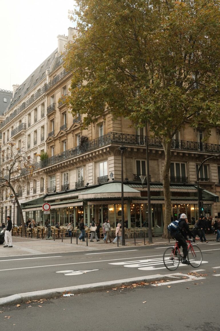 Paris, A Couple in Motion - Giuseppe Suma