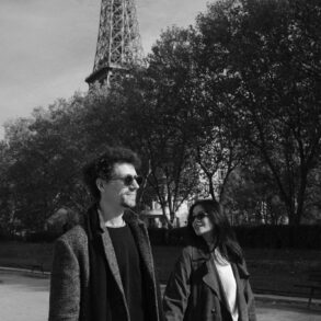 Paris, A Couple in Motion - Giuseppe Suma