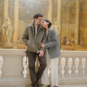 Paris, A Couple in Motion - Giuseppe Suma