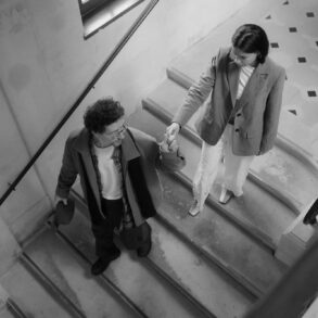 Paris, A Couple in Motion - Giuseppe Suma