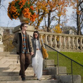 Paris, A Couple in Motion - Giuseppe Suma