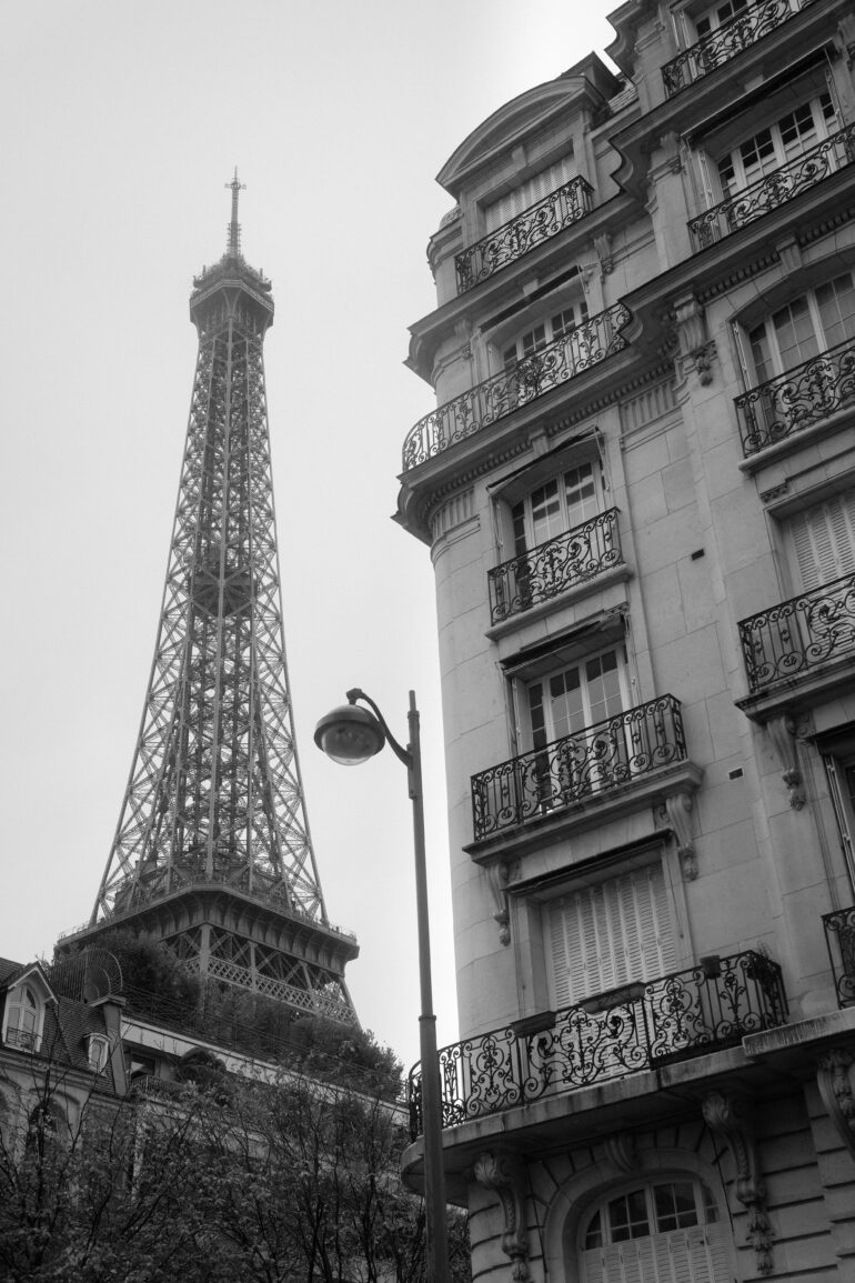 Paris, A Couple in Motion - Giuseppe Suma
