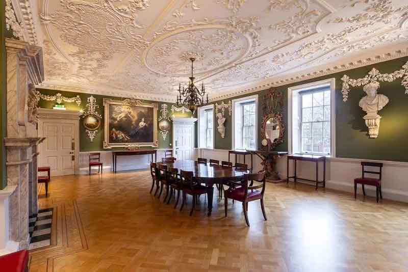 Court Room at The Foundling Museum wedding venue, Bloomsbury, London