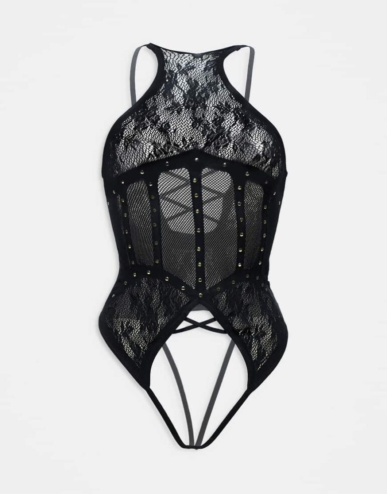 Ann Summers Deep devotion body in black