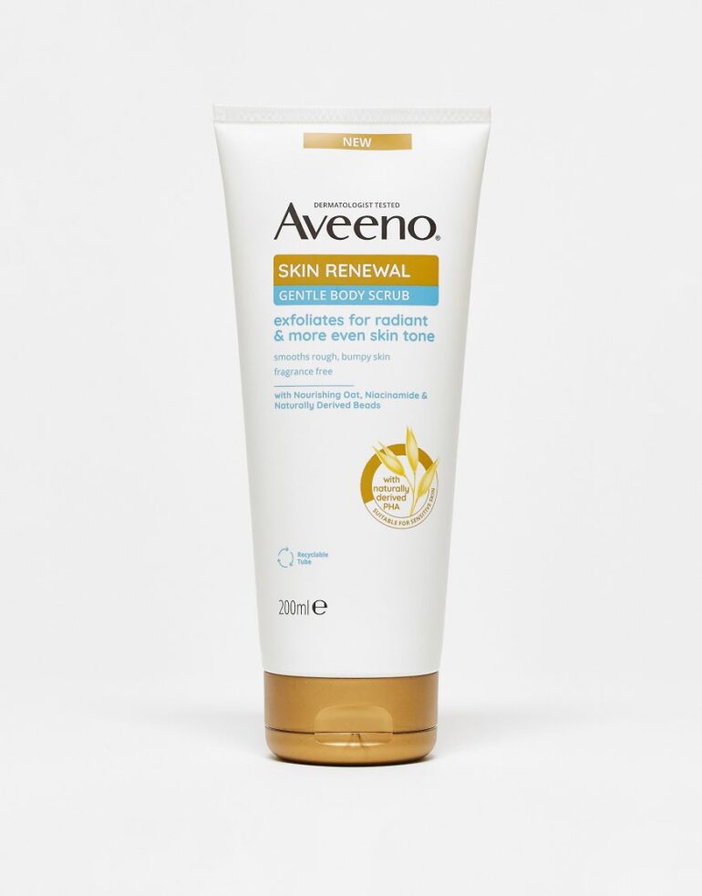 Aveeno Skin Renewal Exfoliating Scrub 200ml-No colour