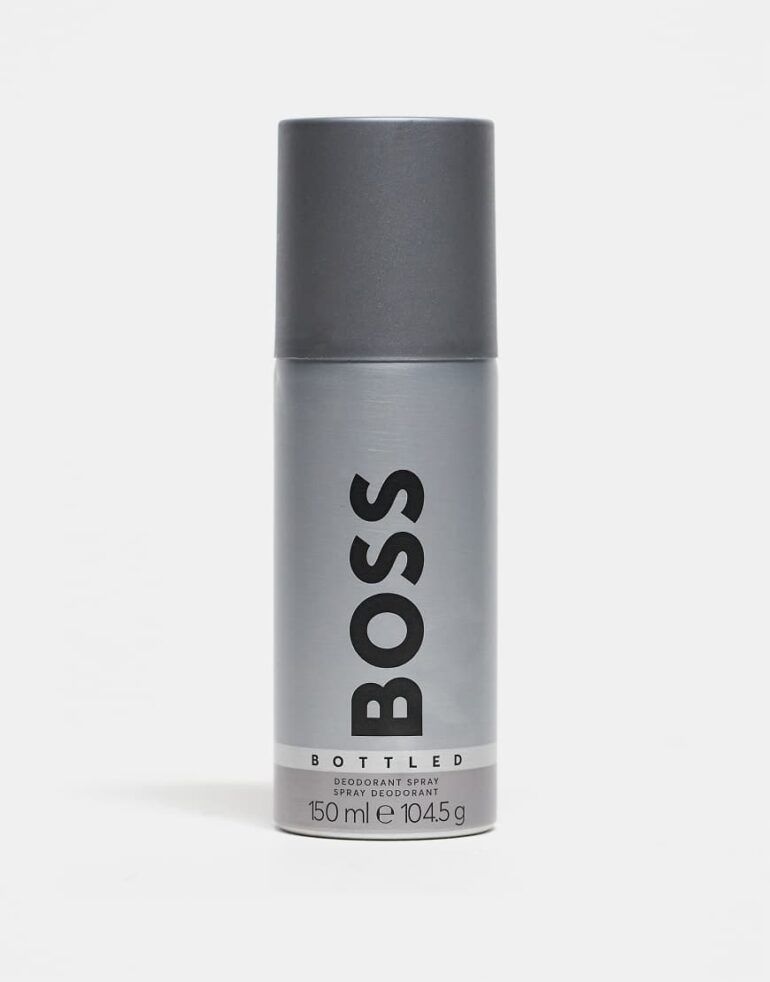 BOSS Bottled Mens Eau de Toilette Deodorant Spray-No colour