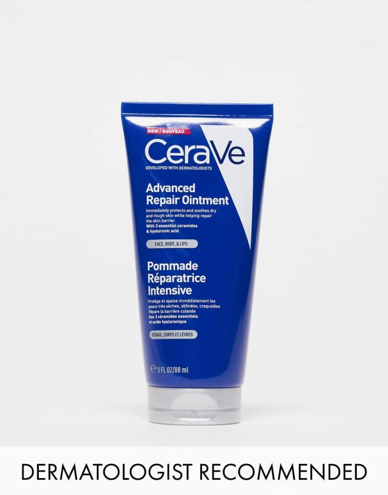 CeraVe Advanced Repair Ointment for Very Dry and Chapped Skin 88ml-No colour