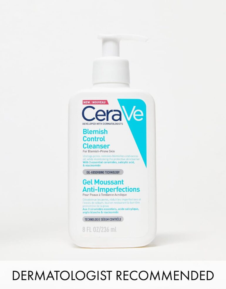 CeraVe Blemish Control Cleanser for Blemish-Prone Skin 236ml-No colour