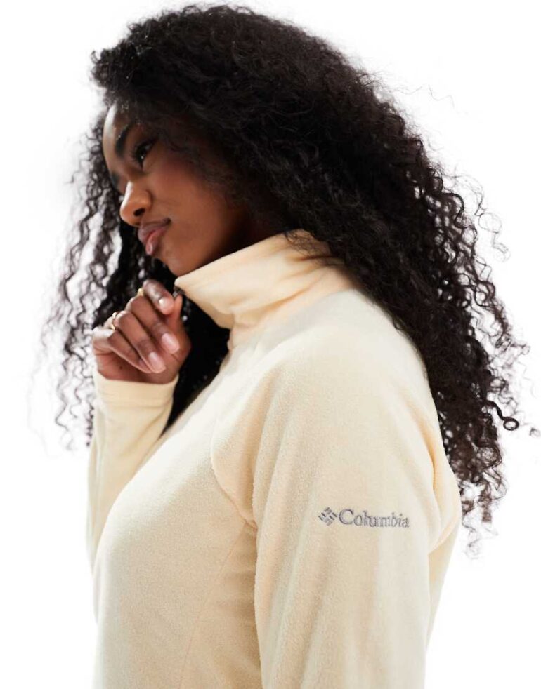 Columbia Glacial IV 1/2 zip fleece in yellow