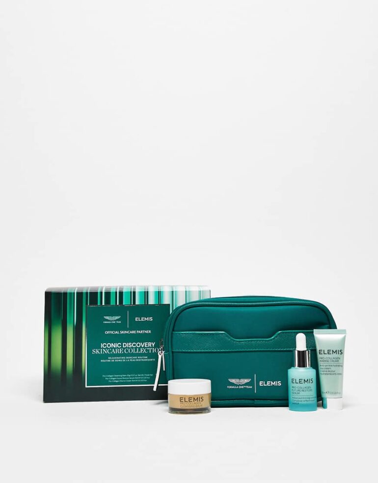 ELEMIS x Aston Martin Aramco Formula One Team Iconic Discovery Skincare Collection - 30% Saving-No colour