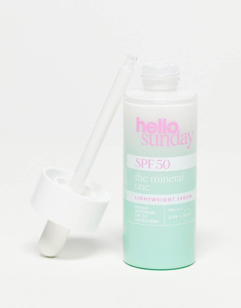 Hello Sunday SPF 50 The Mineral One Lightweight Serum 30ml-No colour