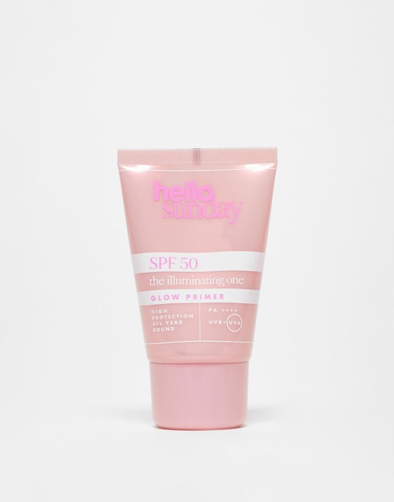 Hello Sunday SPF50 The Illuminating One Glow Primer 50ml-No colour