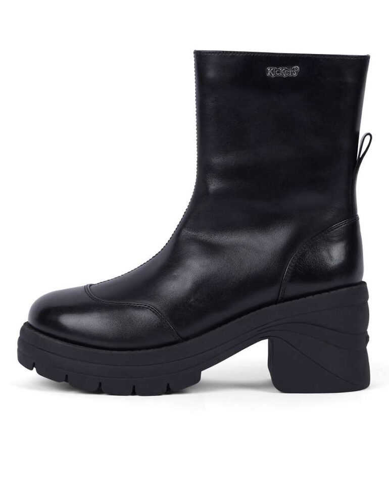 Kickers Boot edie boot leather in black