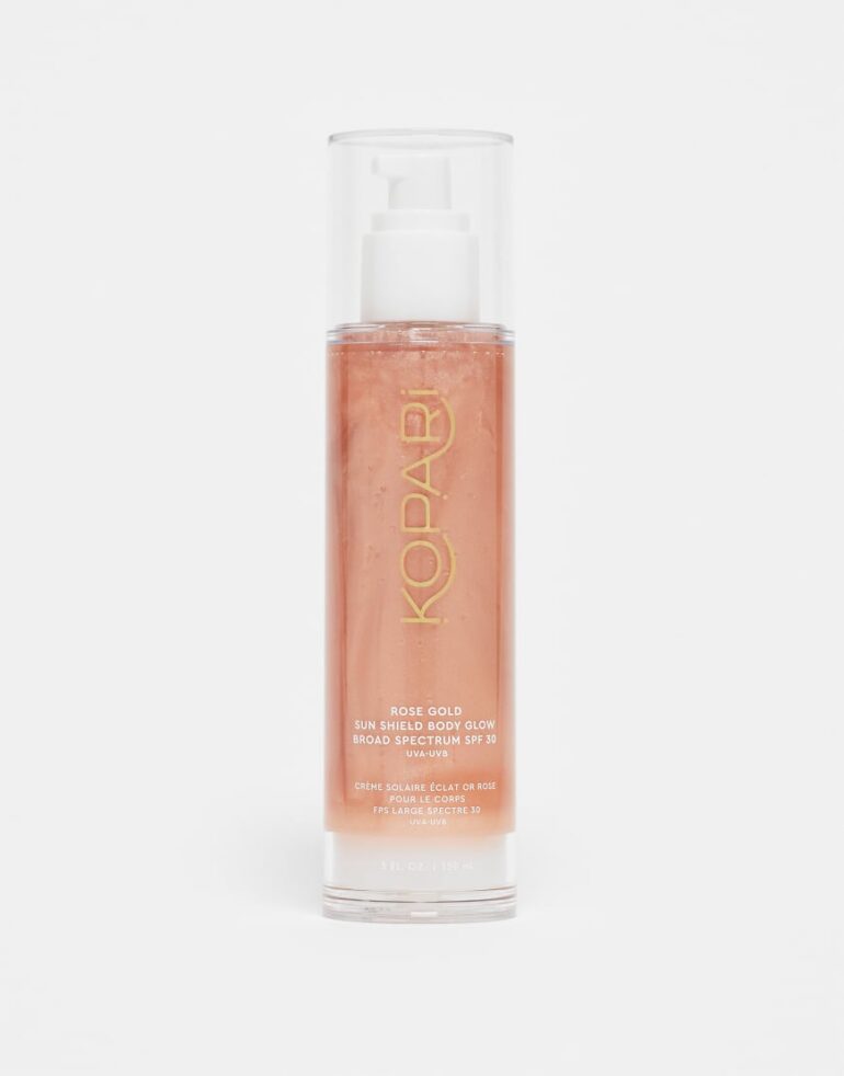 Kopari Rose Gold Sun Shield Body Glow SPF 30-No colour