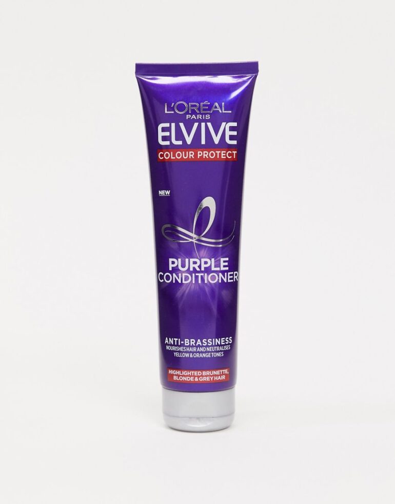 L'Oreal Elvive Colour Protect Purple Conditioner 150ml-No colour
