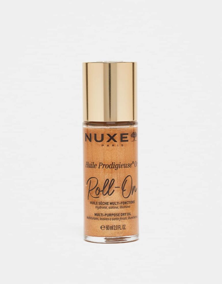 NUXE Huile Prodigieuse Roll On Body Oil 60ml - Golden Shimmer-No colour