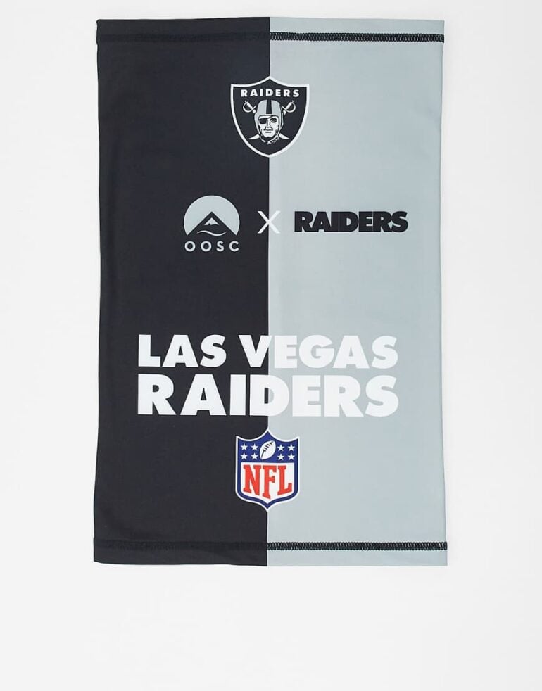 OOSC Las vegas raiders OOSC NFL ski neckwarmer in multi-Black