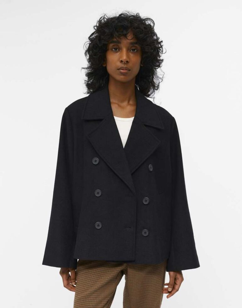 Object Jacket in black