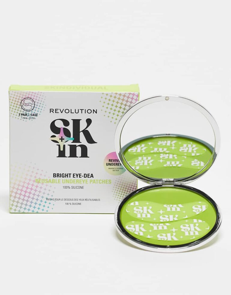 Revolution Skin Bright Idea Reusable Silicone Eye Patches-No colour