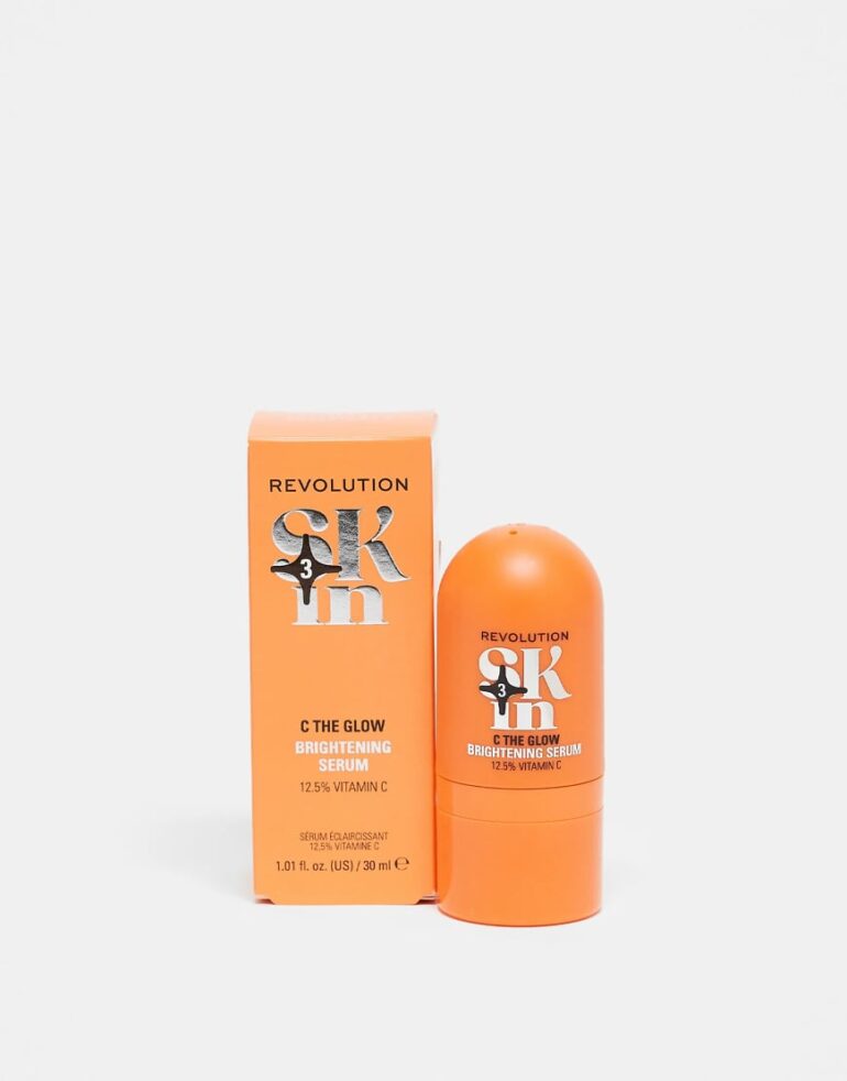 Revolution Skin C The Glow 12.5% Vitamin C Brightening Serum 30ml-No colour