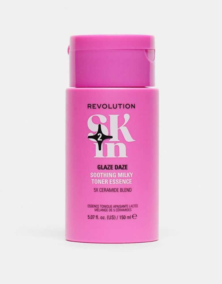 Revolution Skin Glaze Daze Ceramide Soothing Milky Toner Essence 150ml-No colour