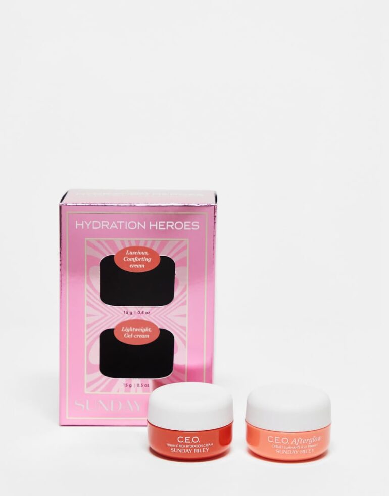 Sunday Riley Hydration Heroes CEO Cream Duo - 32% Saving-No colour