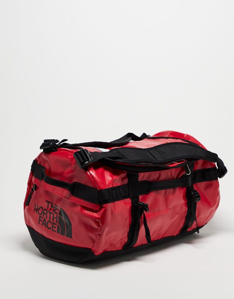 The North Face Base Camp S duffel bag in red