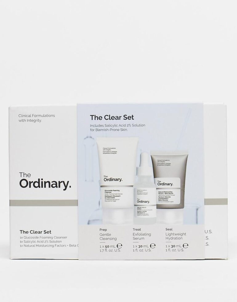 The Ordinary The Clear Set - 17% Saving-No colour
