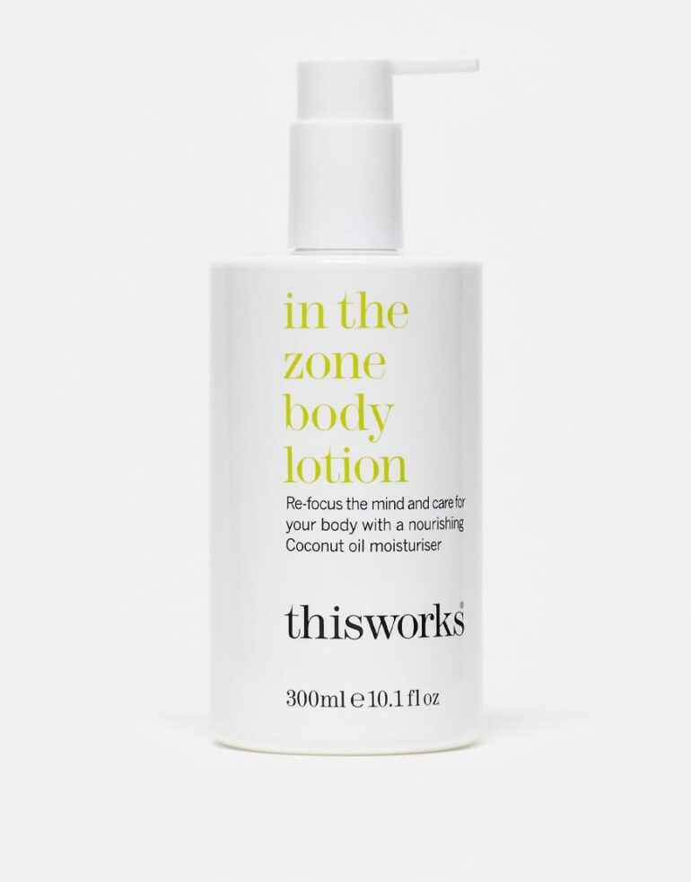 This Works In The Zone Body Lotion 300ml-No colour
