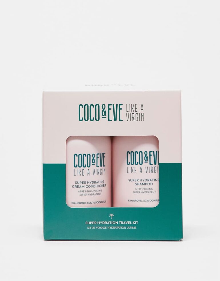 Coco & Eve Super Hydration Travel Kit - 25% Saving-No colour