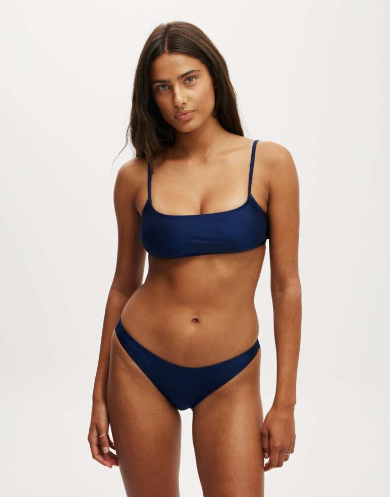 Cotton On Full bikini bottom in blue