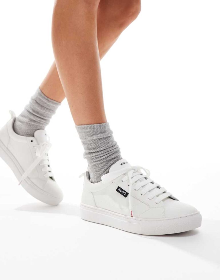 HUGO Red Morrie trainers in white