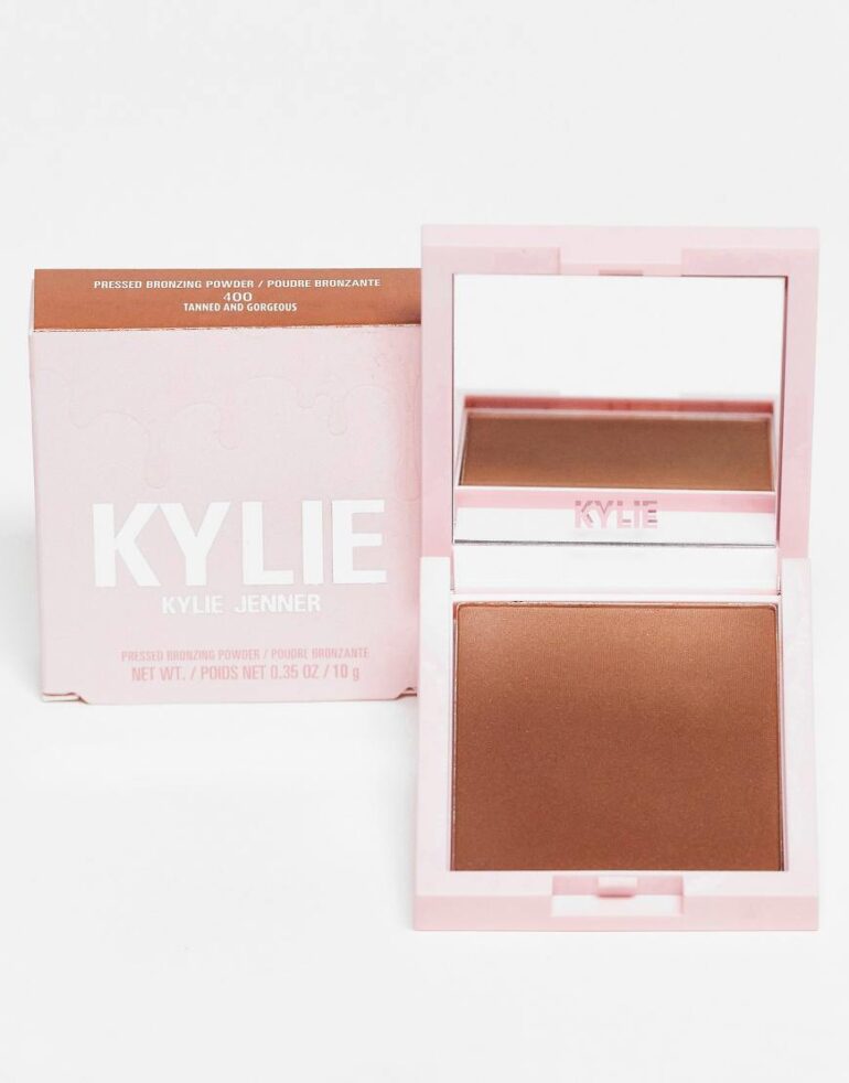 Kylie Cosmetics Pressed Bronzing Powder 400 Tanned And Gorgeous-Brown