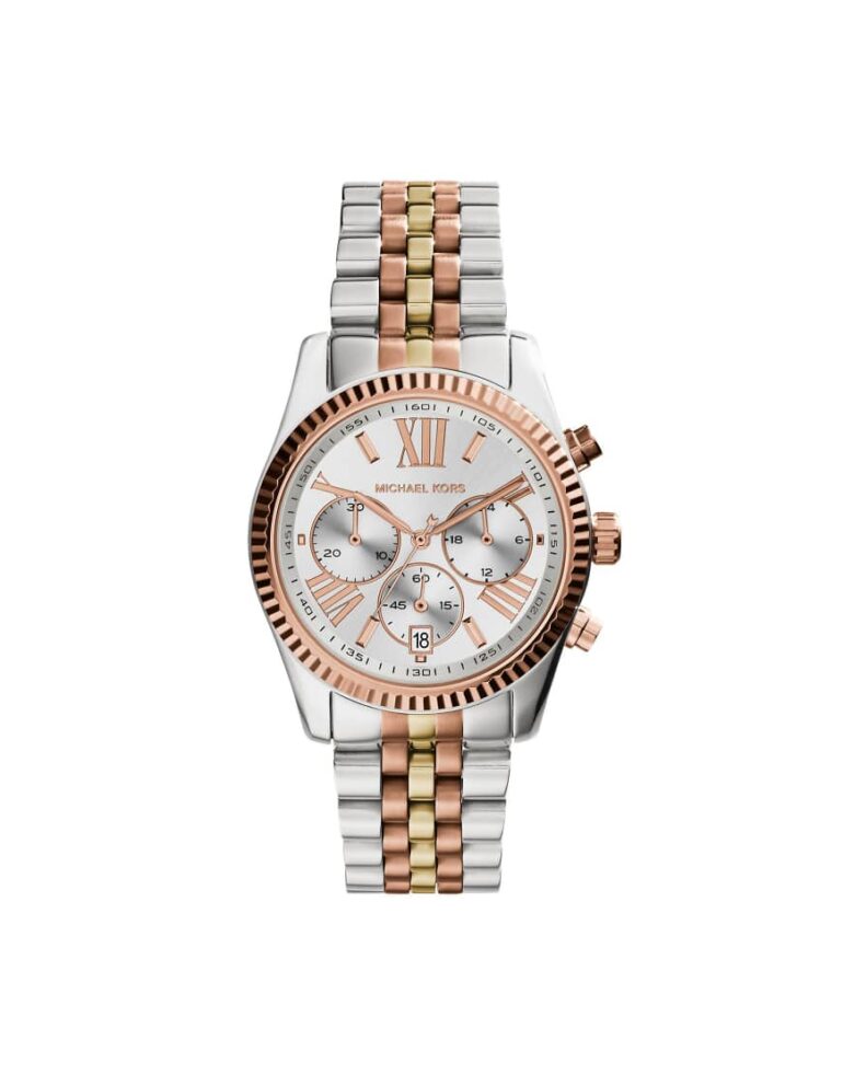 Michael Kors MK5735 Lexington bracelet watch in mixed metal-Silver