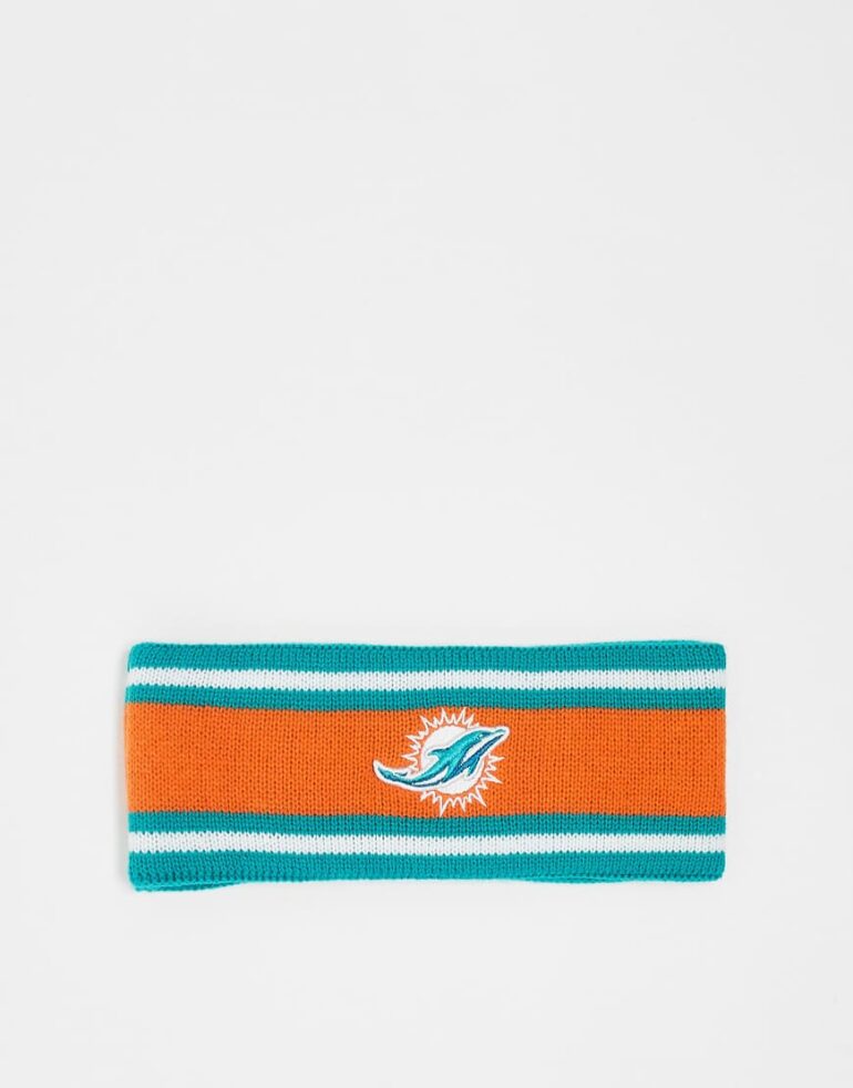 OOSC Miami dolphins OOSC NFL ski headband in multi-Blue