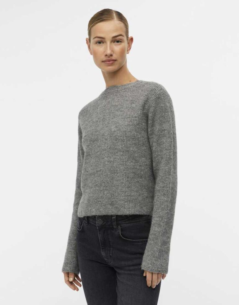 Object Cardigan in medium grey