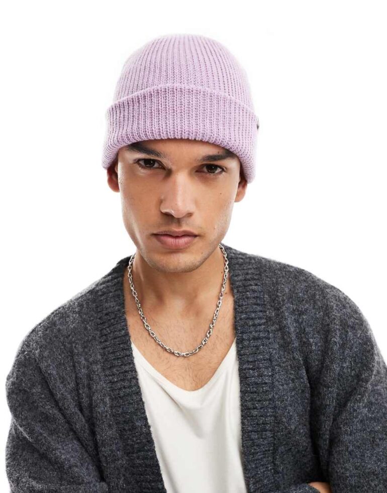 Vans core basics beanie in lavender-Purple