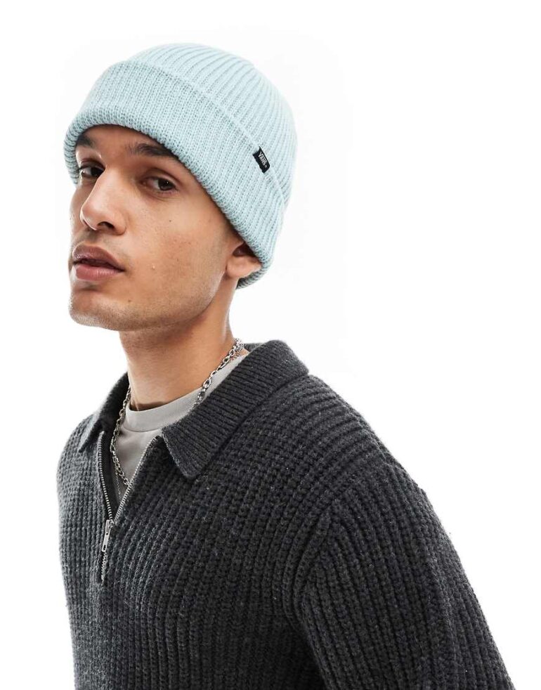 Vans core basics beanie in light blue