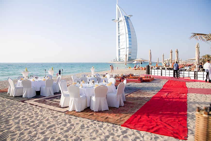 Dubai Wedding on the beach