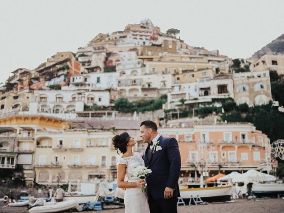 Mr and Mrs Wedding In Italy