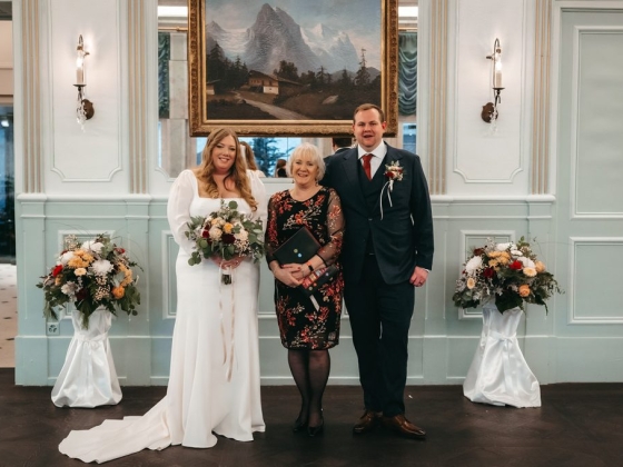 Bilingual celebrant in Europe