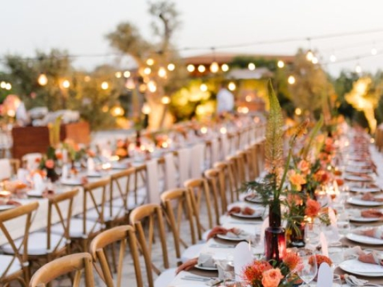 Stunning table arrangement for a festive event.
