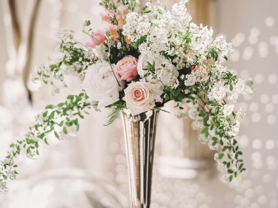 Foxgloves and Roses
