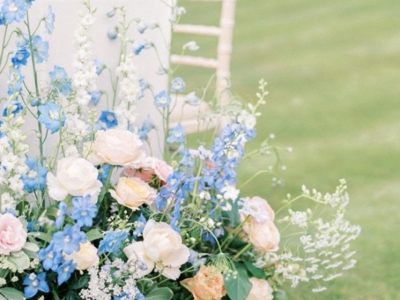 Foxgloves and Roses