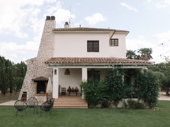 A picturesque home surrounded by greenery.