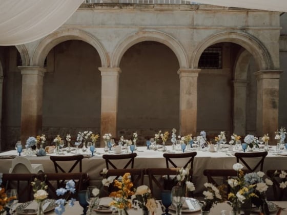 Beautiful tables arranged for a special event.