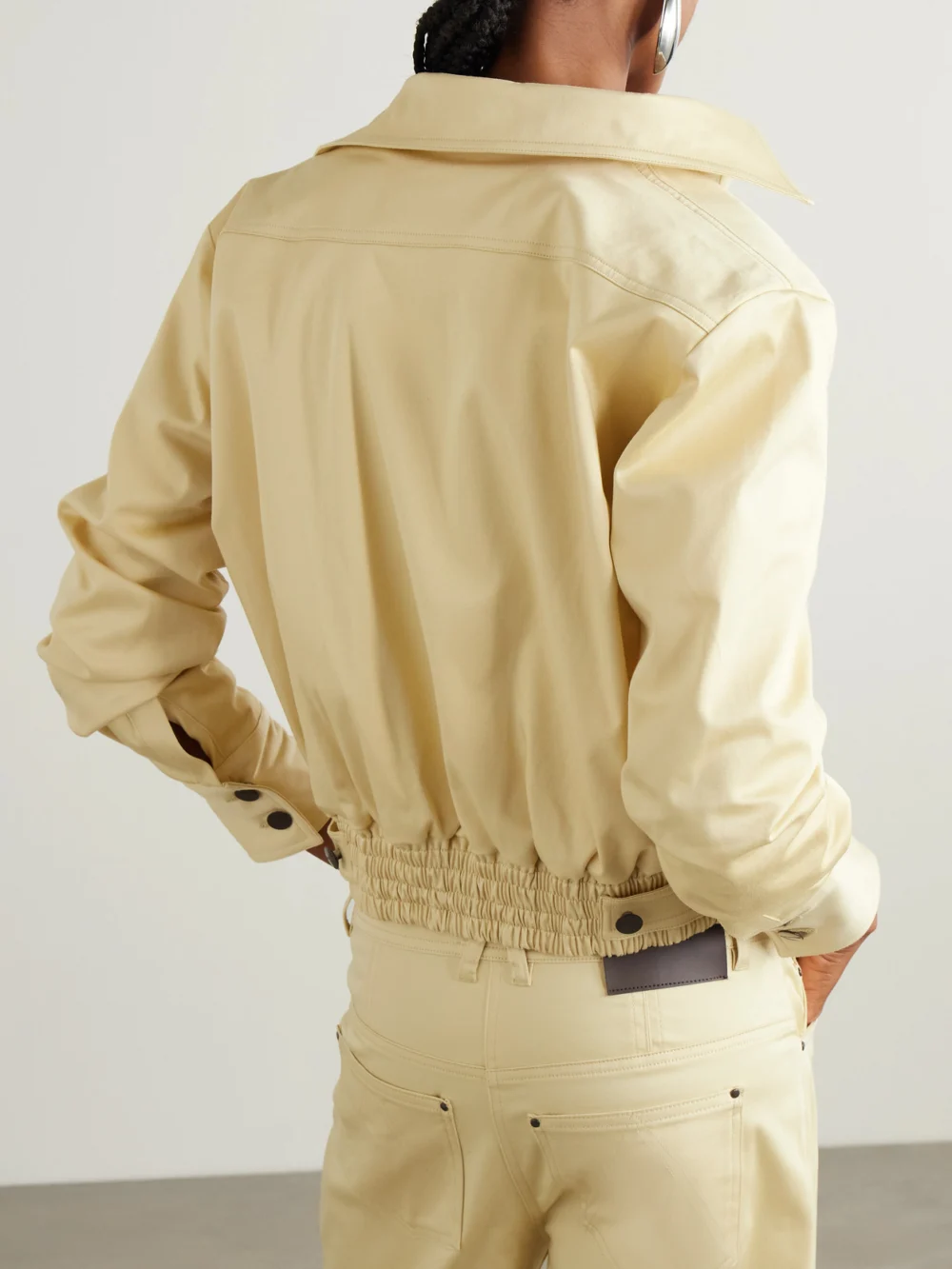 Back view of the 16Arlington Ada Cotton-blend Jacket