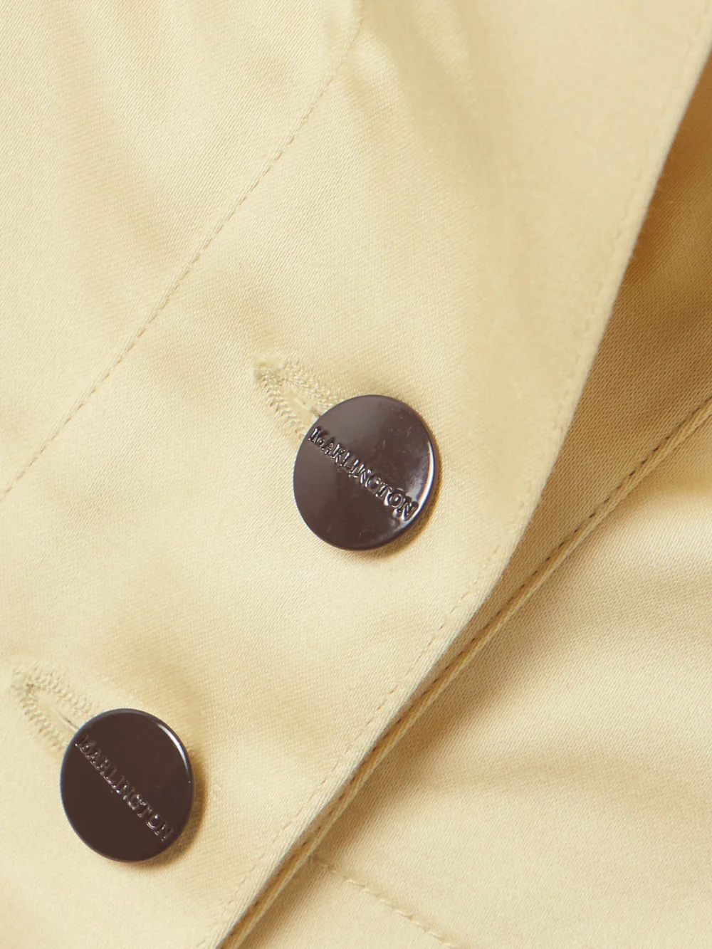Close-up detail of the 16Arlington Ada Cotton-blend Jacket