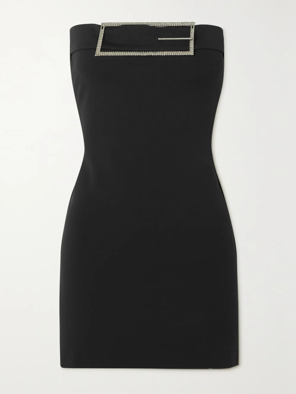 16Arlington Althenea Strapless Embellished Stretch-crepe Mini Dress in black